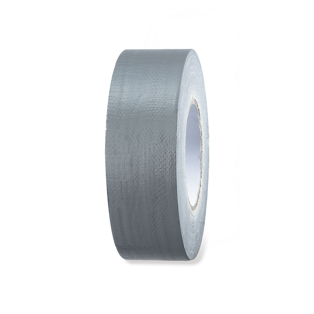 Allcolor Gewebe-Allzweckband "top class" (Steinband) 48 mm x 50 m, silber
