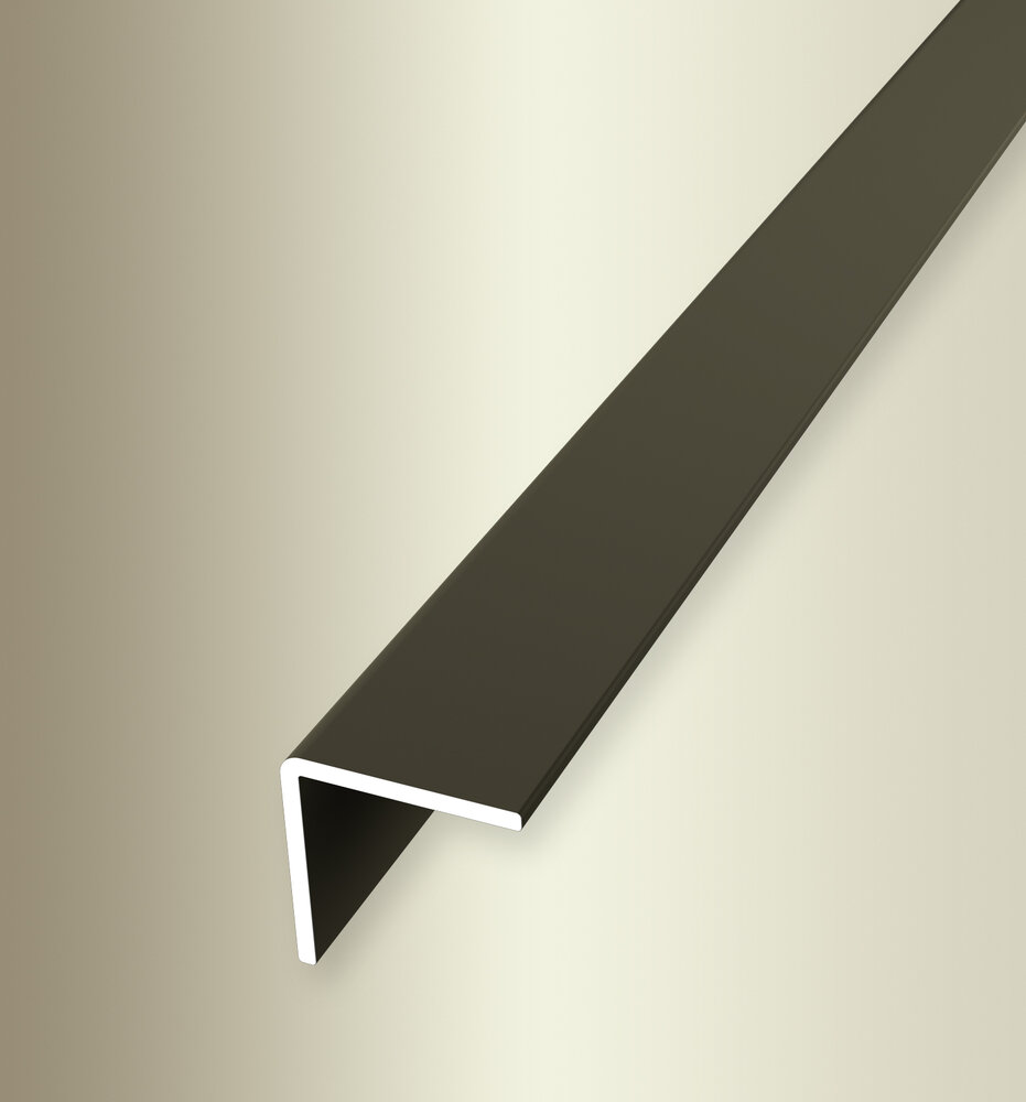 Küberit Winkelprofil 16 x 16 mm Typ 277 U, 250 cm, bronze (F6) Küberit Winkelprofil 16 x 16 mm Typ 277 U, 250 cm, bronze (F6)