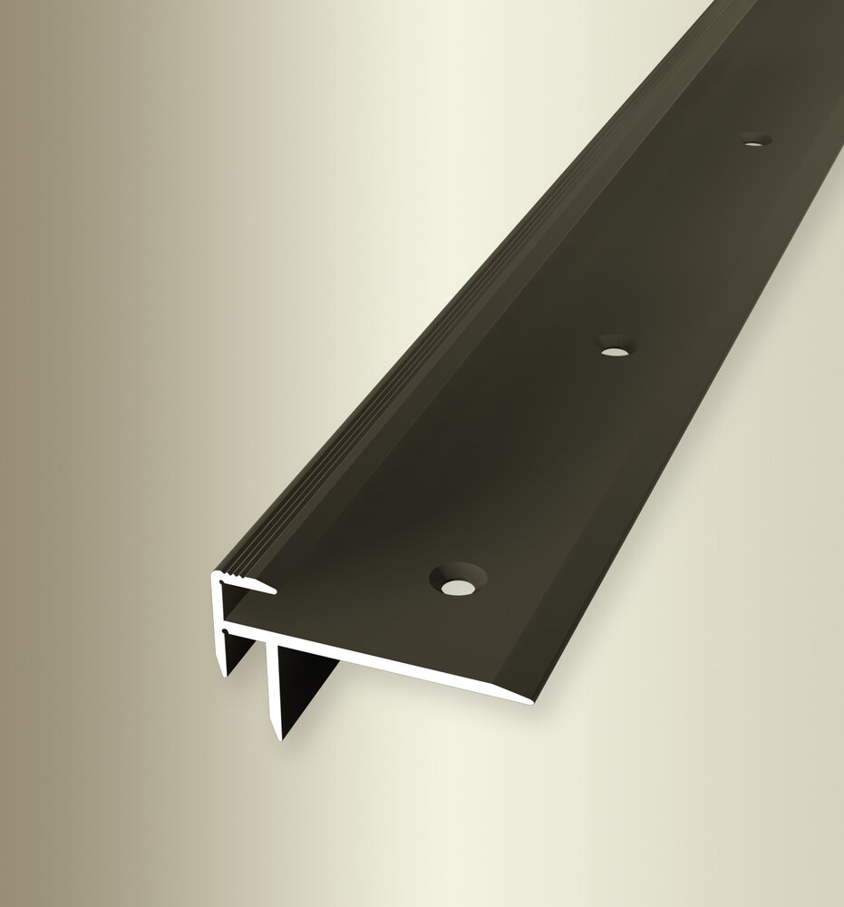 Küberit Treppenkantenprofil Typ 828, 250 cm, bronze (F6)