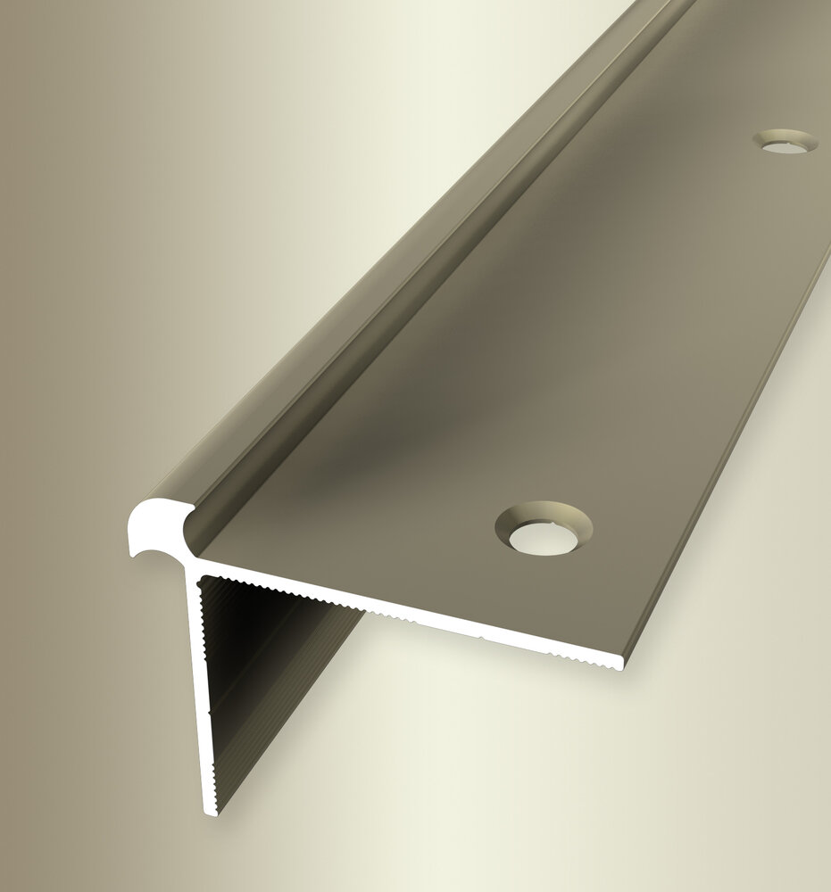 Küberit Alu Treppenkantenprofil Typ 873, 250 cm, sand (F9) Küberit Alu Treppenkantenprofil Typ 873, 250 cm, sand (F9)