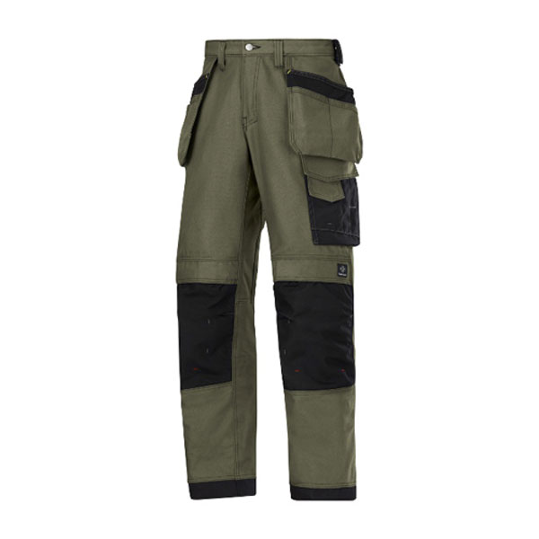 Canvas+T Bundhose oliv/schwarz mit Holstertaschen, Gr. 160 Canvas+T Bundhose oliv/schwarz mit Holstertaschen, Gr. 160