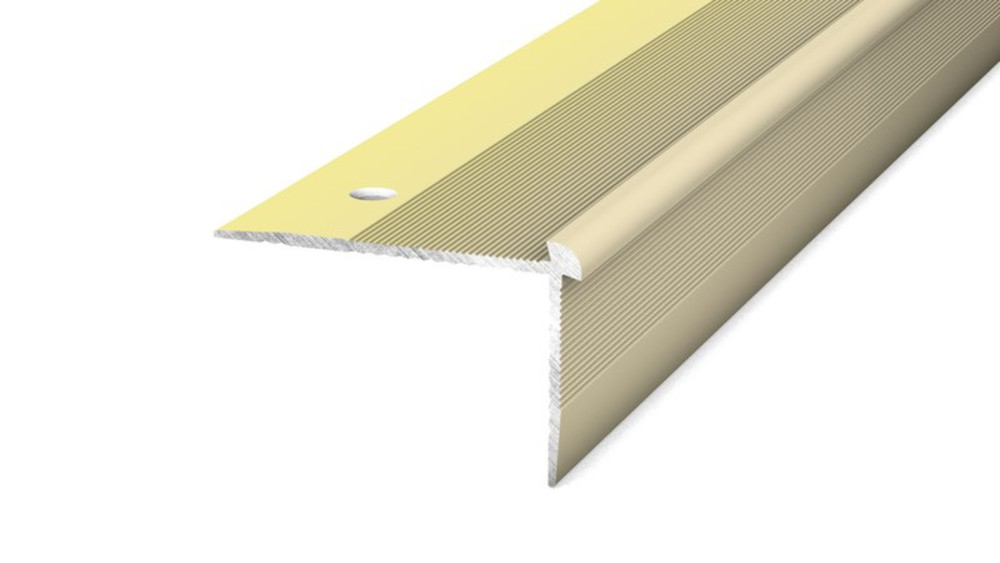 PRINZ Alu Treppenkantenprofil Nr. 286, 2 x 39 x 25 mm, 250 cm, sahara PRINZ Alu Treppenkantenprofil Nr. 286, 2 x 39 x 25 mm, 250 cm, sahara