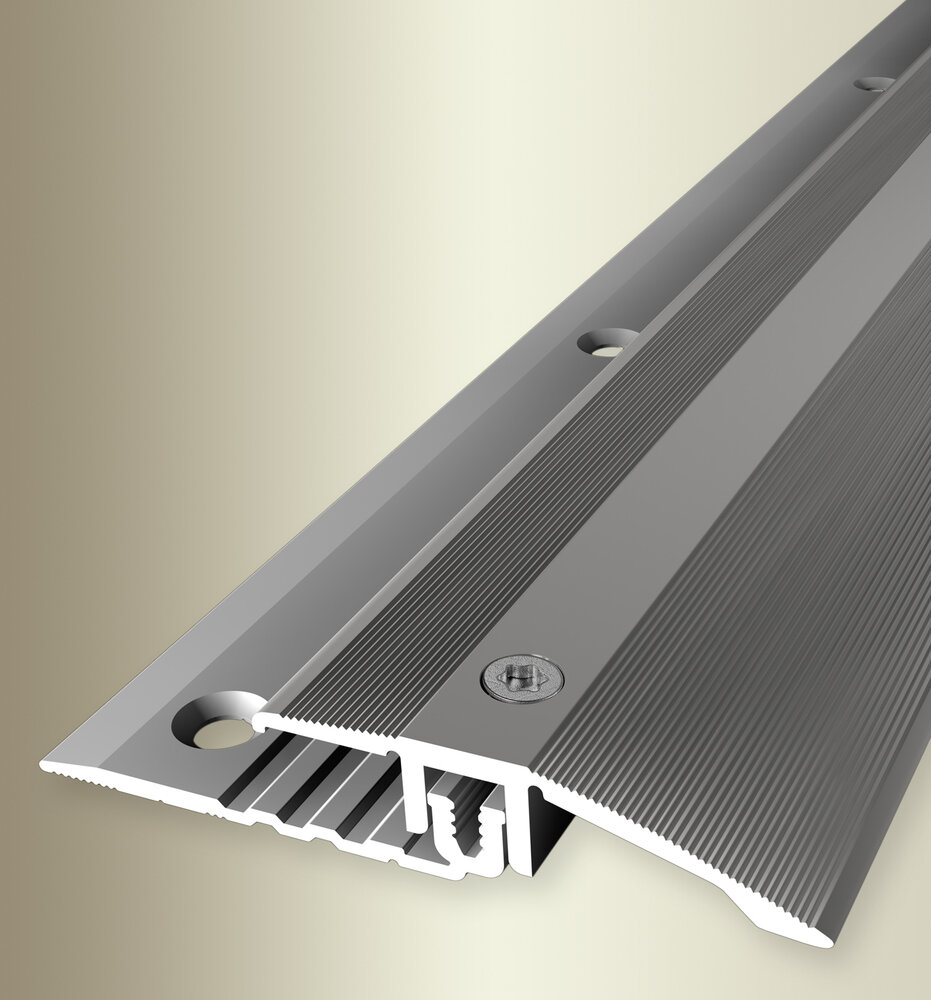 Küberit Anpassungsprofil PPS®-AS Typ 386-AS, 100 cm, edelstahloptik (F2) Küberit Anpassungsprofil PPS®-AS Typ 386-AS, 100 cm, edelstahloptik (F2)