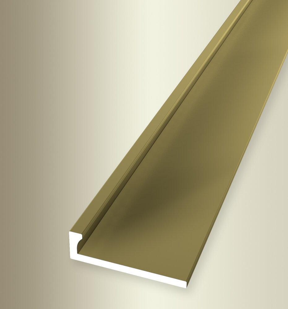 KÜBERIT Ungestanztes Profil 4,5 mm Typ 302 U, 250 cm, gold (F5) KÜBERIT Ungestanztes Profil 4,5 mm Typ 302 U, 250 cm, gold (F5)
