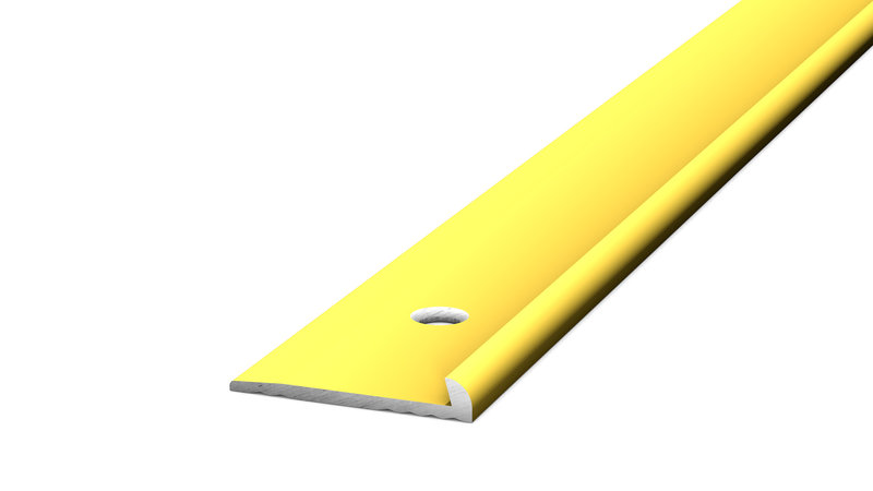 Abschlußprofil PF 382 24/14x7/8,5x28 Alu Gold Eloxiert Länge 0,9 M Von Parkettfreund Online