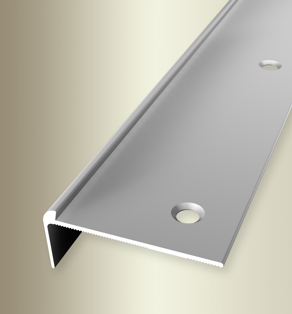 Küberit Alu Treppenkantenprofil Typ 860, 100 cm, silber (F4) Küberit Alu Treppenkantenprofil Typ 860, 100 cm, silber (F4)