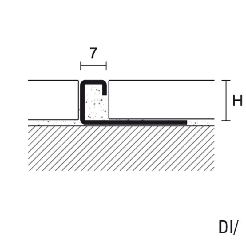 Profilpas Einfaßprofil PRODECOR 08 mm, Edelstahl poliert, 270 cm Profilpas Einfaßprofil PRODECOR 08 mm, Edelstahl poliert, 270 cm
