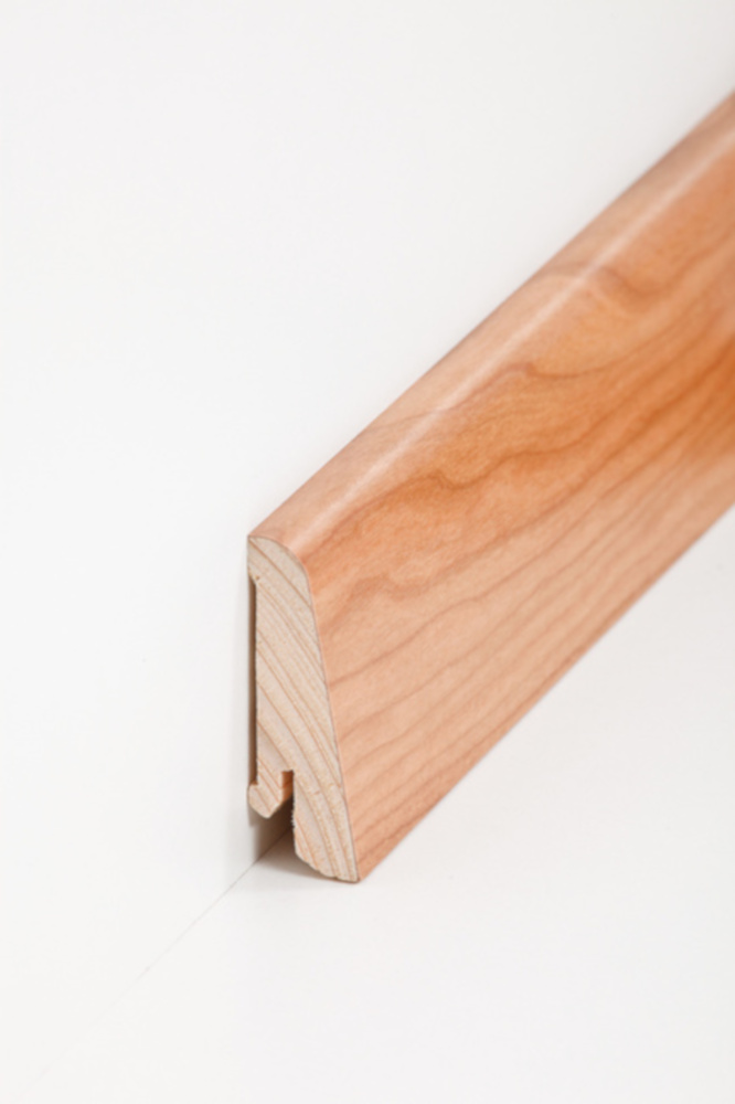 SÜDBROCK Holz-Fußleiste 20 x 58 mm, Echtholz furniert, Kirsche (10), 250 cm SÜDBROCK Holz-Fußleiste 20 x 58 mm, Echtholz furniert, Kirsche (10), 250 cm
