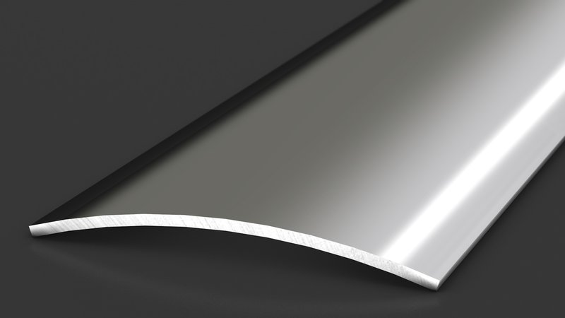 PRINZ Edelstahl Übergangsprofil Nr. 102 U, 50 mm, 270 cm, edelstahl spiegelblank