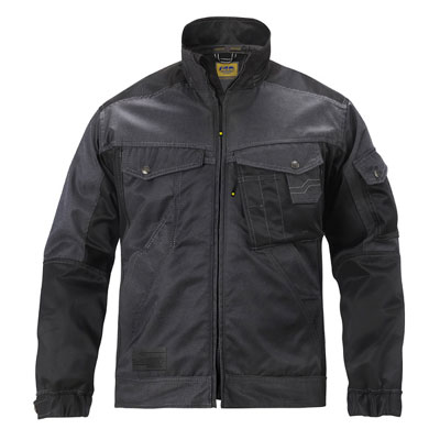 Jacke DuraTwillT Gr."L grau/schwarz Jacke DuraTwillT Gr."L grau/schwarz