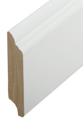 SÜDBROCK Ramin-Fußleiste weiß 11 x 57 mm 240cm SÜDBROCK Ramin-Fußleiste weiß 11 x 57 mm 240cm