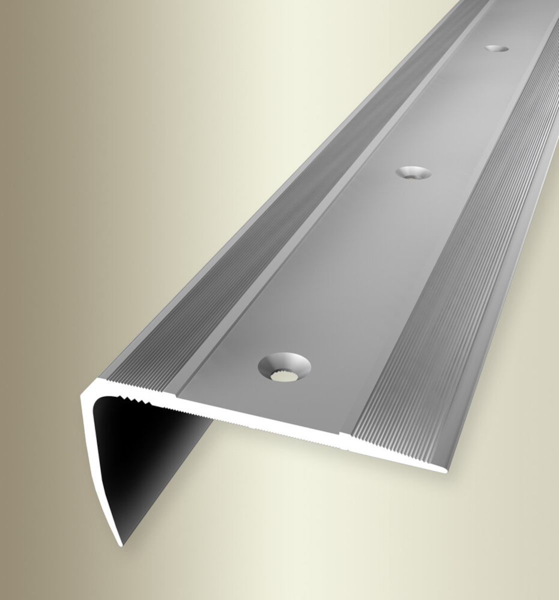 Küberit "Reno TK" Treppenkantenprofil Typ 712, 53 x 23 mm, 500 cm, silber (F4)