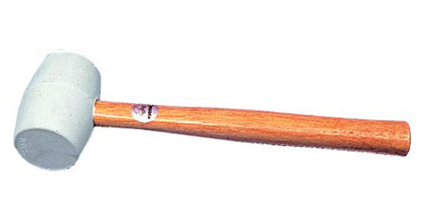 Uzin Gummihammer. weiss - für das Anschlagen von Sockelleisten Uzin Gummihammer. weiss - für das Anschlagen von Sockelleisten