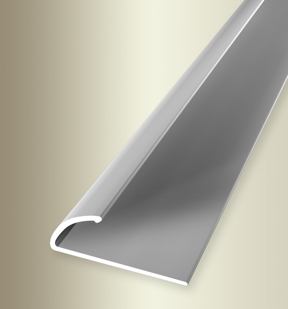 Küberit Alu Abschlussprofil Typ 390 SK, 270 cm, silber (F4)
