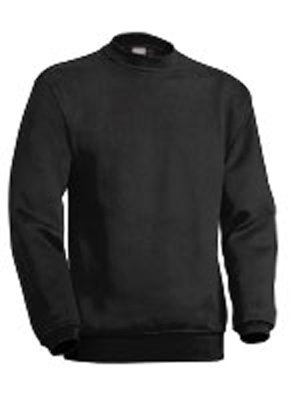 Sweatshirt schwarz 280 g/m²