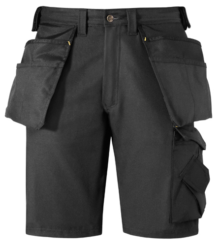 Snickers Canvas+T Shorts schwarz, Gr.52 Snickers Canvas+T Shorts schwarz, Gr.52