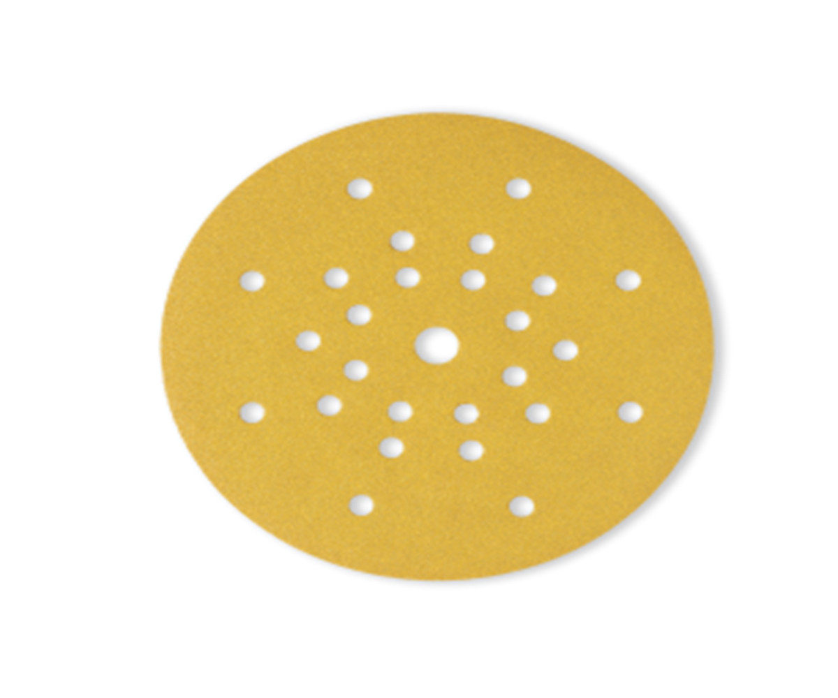 STARCKE Air Giant Papierscheiben mit Vliesrücken Ø 225 mm 514DV, 27 Loch mit 3 Lochkreisen, Korn 040 STARCKE Air Giant Papierscheiben mit Vliesrücken Ø 225 mm 514DV, 27 Loch mit 3 Lochkreisen, Korn 040