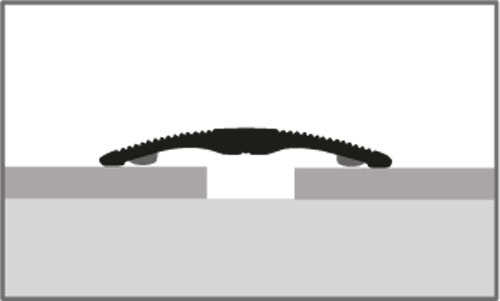Küberit Übergangsprofil 33 mm, Typ 231 SK, 270 cm, silber (F4)