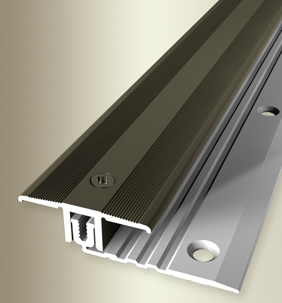 Küberit Übergangsprofil PPS Allrounder 4.0, Typ 488 A, 100 cm, bronze (F6)