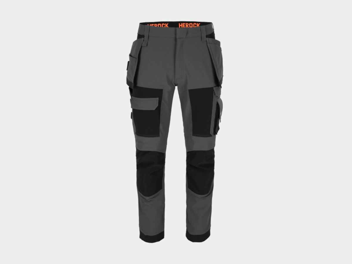 HEROCK® Sparo Bundhose mit Holstertaschen, anthrazit/schwarz, Gr. 042
