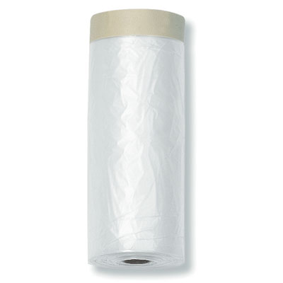 Cover Quick Folie 110 cm x 33 m für Innen mit Papierklebeband Cover Quick Folie 110 cm x 33 m für Innen mit Papierklebeband