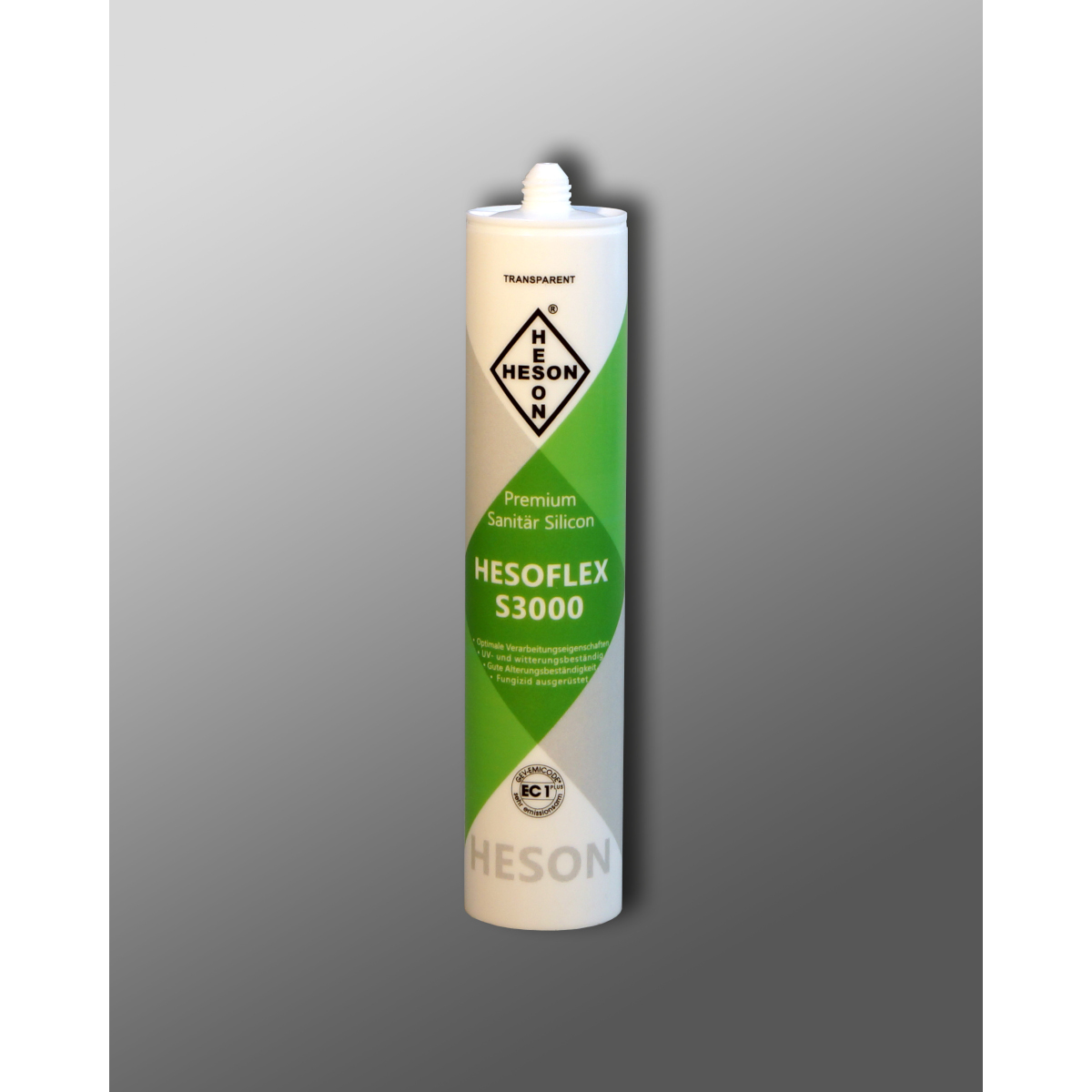 Heson Hesoflex S3000 Silikondichtmasse 310 ml. in verschiedenen Farben Heson Hesoflex S3000 Silikondichtmasse 310 ml. in verschiedenen Farben