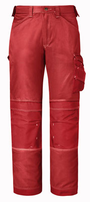 Bundhose DuraTwillT Gr.160 rot ohne Holstertaschen Bundhose DuraTwillT Gr.160 rot ohne Holstertaschen