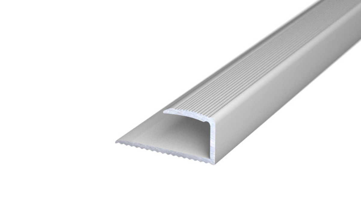 PRINZ Laminatabschlussprofil Nr. 250, 7 - 9 mm, 270 cm, silber PRINZ Laminatabschlussprofil Nr. 250, 7 - 9 mm, 270 cm, silber