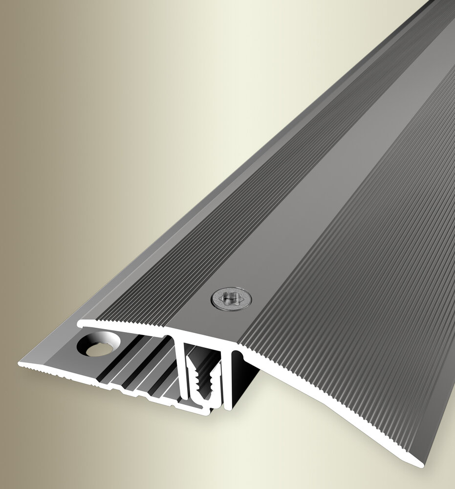 Küberit Anpassungsprofil Typ 386 XXL, 100 cm, edelstahloptik (F2)