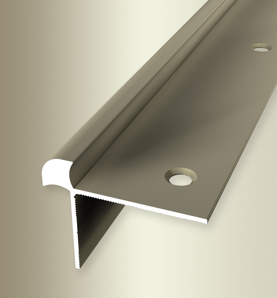 Küberit Alu Treppenkantenprofil Typ 874, 250 cm, sand (F9) Küberit Alu Treppenkantenprofil Typ 874, 250 cm, sand (F9)