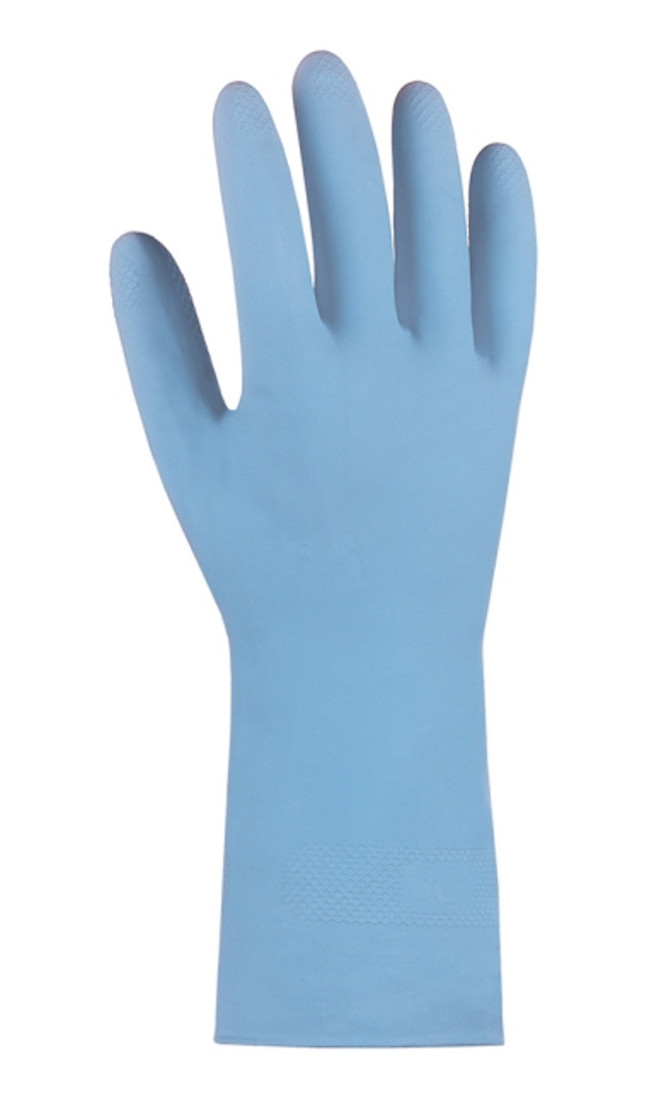Haushaltshandschuhe, Naturlatex, blau, TOP-Qualität, Gr. L Haushaltshandschuhe, Naturlatex, blau, TOP-Qualität, Gr. L