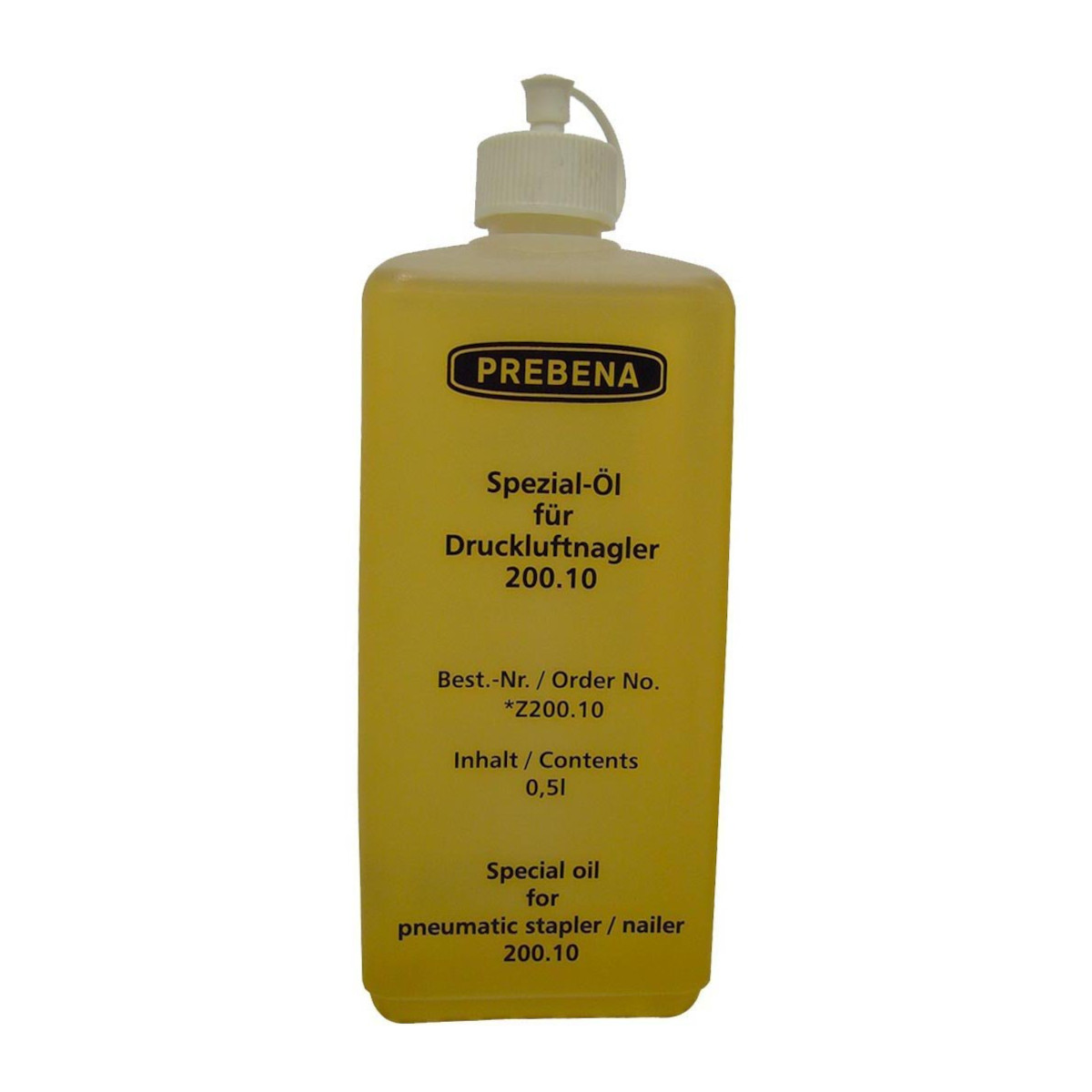 Prebena Spezialöl für Druckluftnagler 1/2 Liter