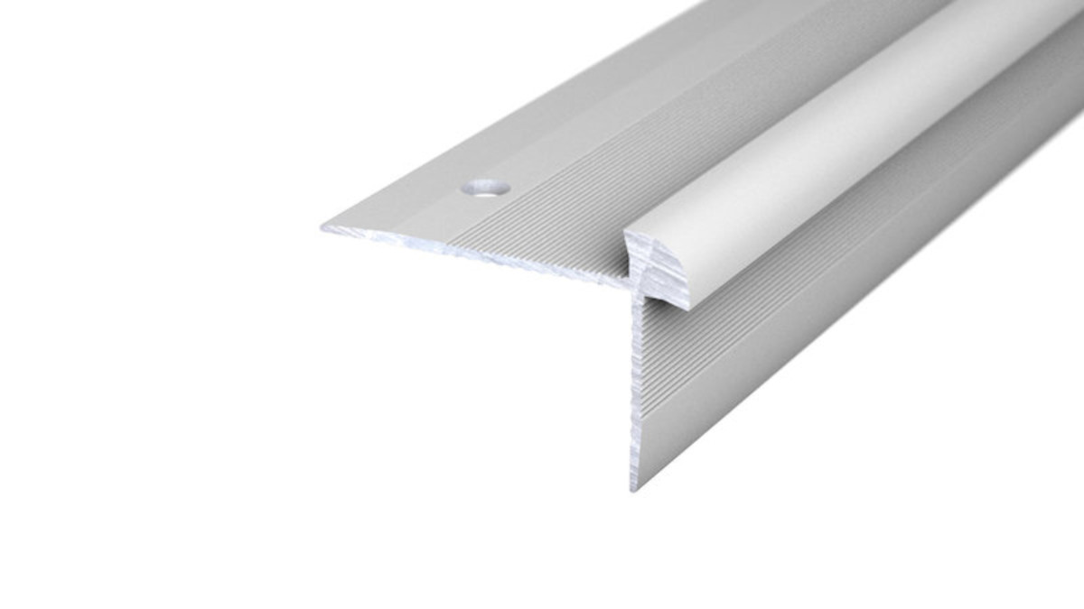 PRINZ Treppenkantenprofil Nr.188, 45 x 28 mm, 250 cm, silber PRINZ Treppenkantenprofil Nr.188, 45 x 28 mm, 250 cm, silber