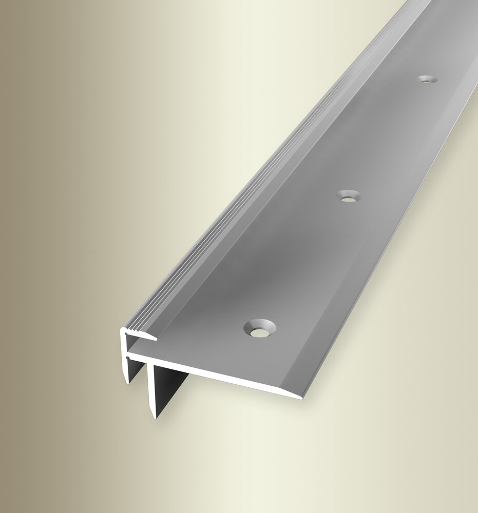 Küberit Treppenkantenprofil Typ 826, 250 cm, silber (F4) Küberit Treppenkantenprofil Typ 826, 250 cm, silber (F4)