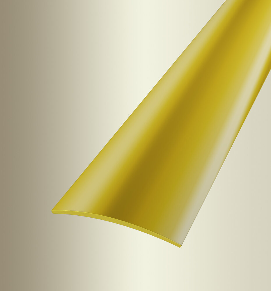 KÜBERIT Übergangsprofil 30 mm, Typ 452 SK, 100 cm, Messing poliert (F7)