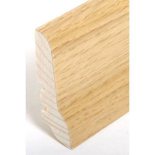 SÜDBROCK Holz-Fußleiste 20 x 60 mm, 250 cm - verschiedenen Farben