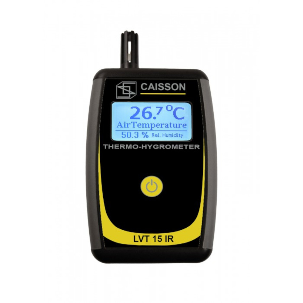 CAISSON LVT-15IR Thermohygrometer (Lufttemperatur und Luftfeuchtemessgerät) CAISSON LVT-15IR Thermohygrometer (Lufttemperatur und Luftfeuchtemessgerät)