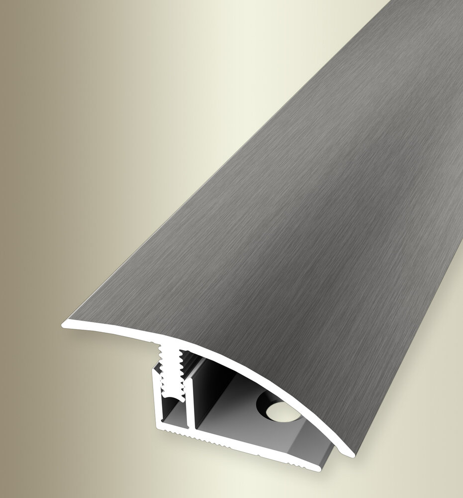 Küberit Anpassungsprofil Mono-Clip Typ 556, 100 cm, edelstahloptik f.g. (F2G) Küberit Anpassungsprofil Mono-Clip Typ 556, 100 cm, edelstahloptik f.g. (F2G)