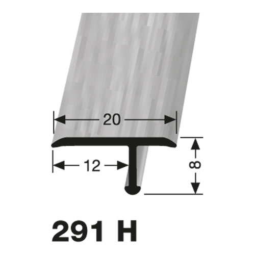 KÜBERIT EB-Profil 20 x 12 x 8 mm Typ 291 H, 270 cm, eiche hell (H30) KÜBERIT EB-Profil 20 x 12 x 8 mm Typ 291 H, 270 cm, eiche hell (H30)