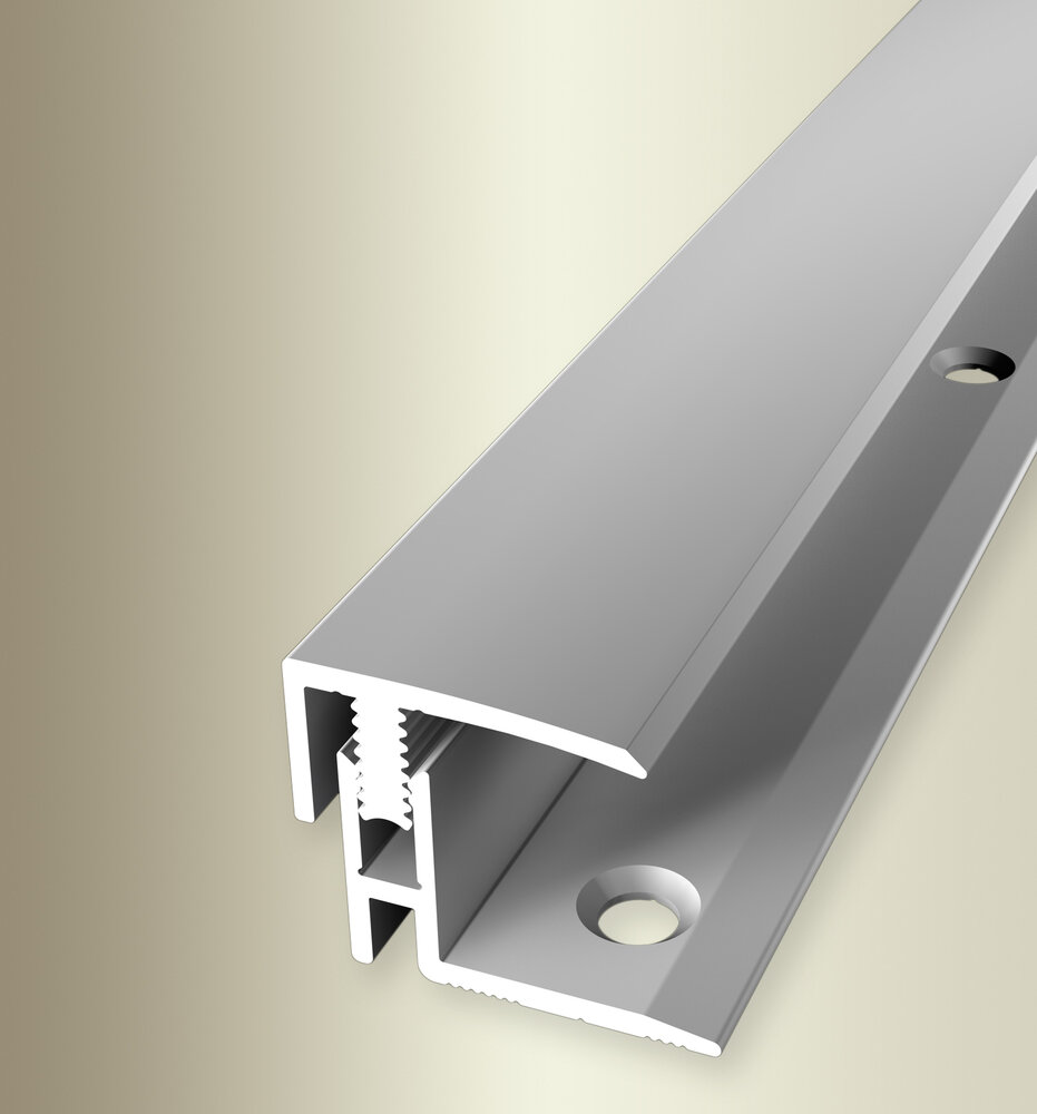 Küberit Abschlussprofil Mono-Clip Typ 560, 100 cm, silber (F4) Küberit Abschlussprofil Mono-Clip Typ 560, 100 cm, silber (F4)