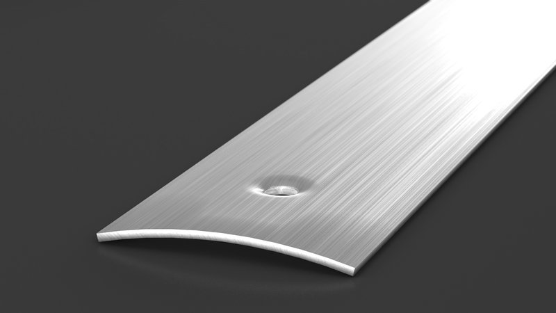 PRINZ Edelstahl Übergangsprofil Nr. 112, 30 mm, 90 cm, Edelstahl gebürstet