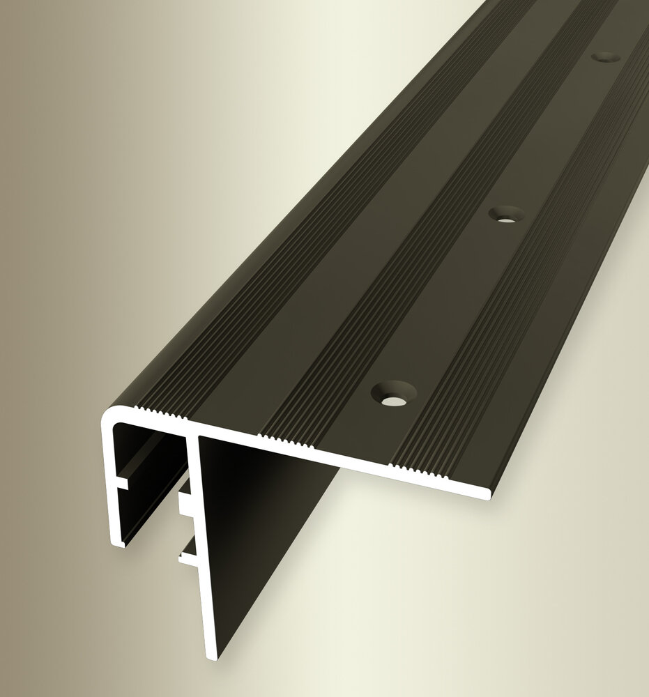 Küberit Treppenkantenprofil für LED-Leuchten Typ 890, 300 cm, bronze (F6) Küberit Treppenkantenprofil für LED-Leuchten Typ 890, 300 cm, bronze (F6)