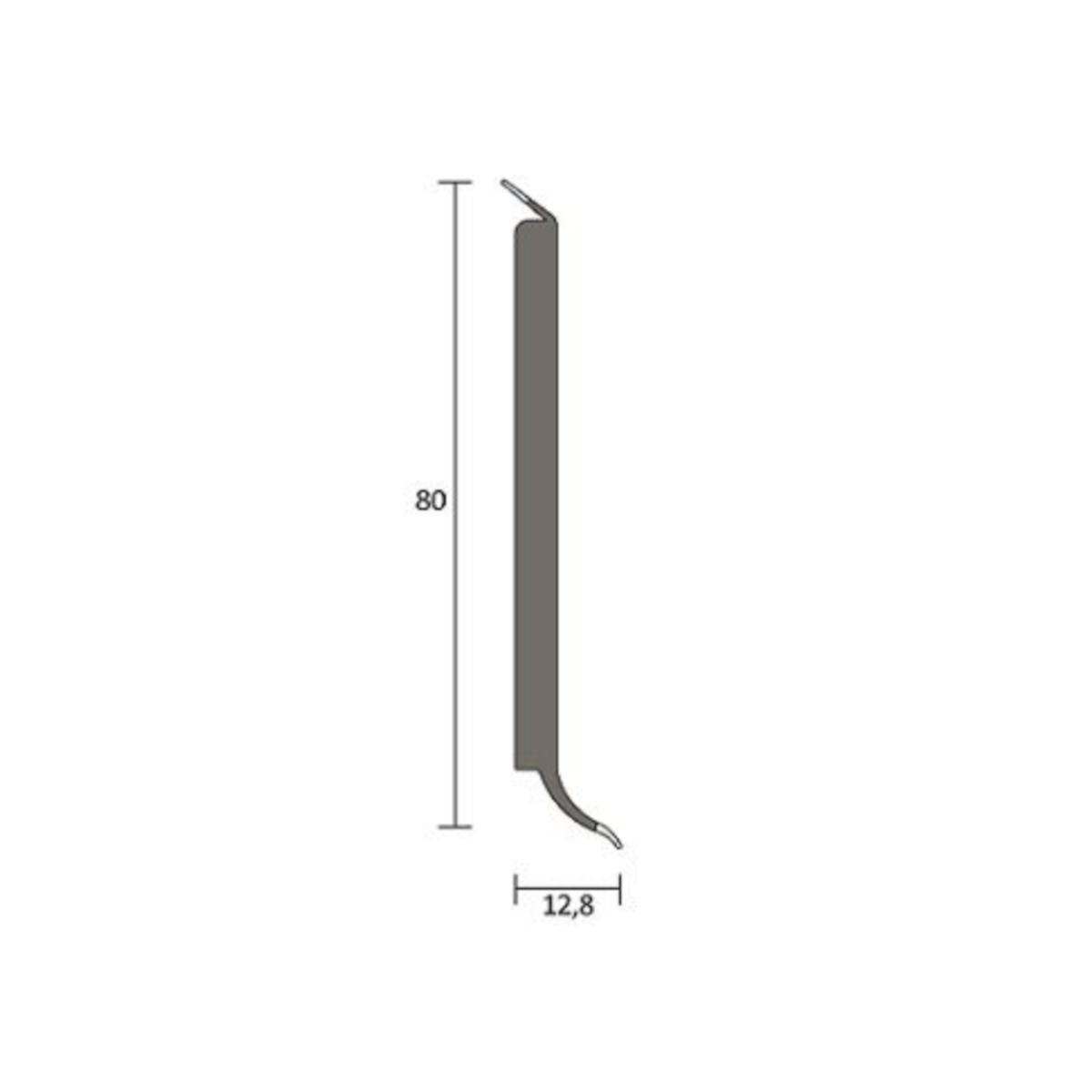 BOLTA Hartschaum SL 80 mm, stanzbar, 400 cm, grau (0107) BOLTA Hartschaum SL 80 mm, stanzbar, 400 cm, grau (0107)