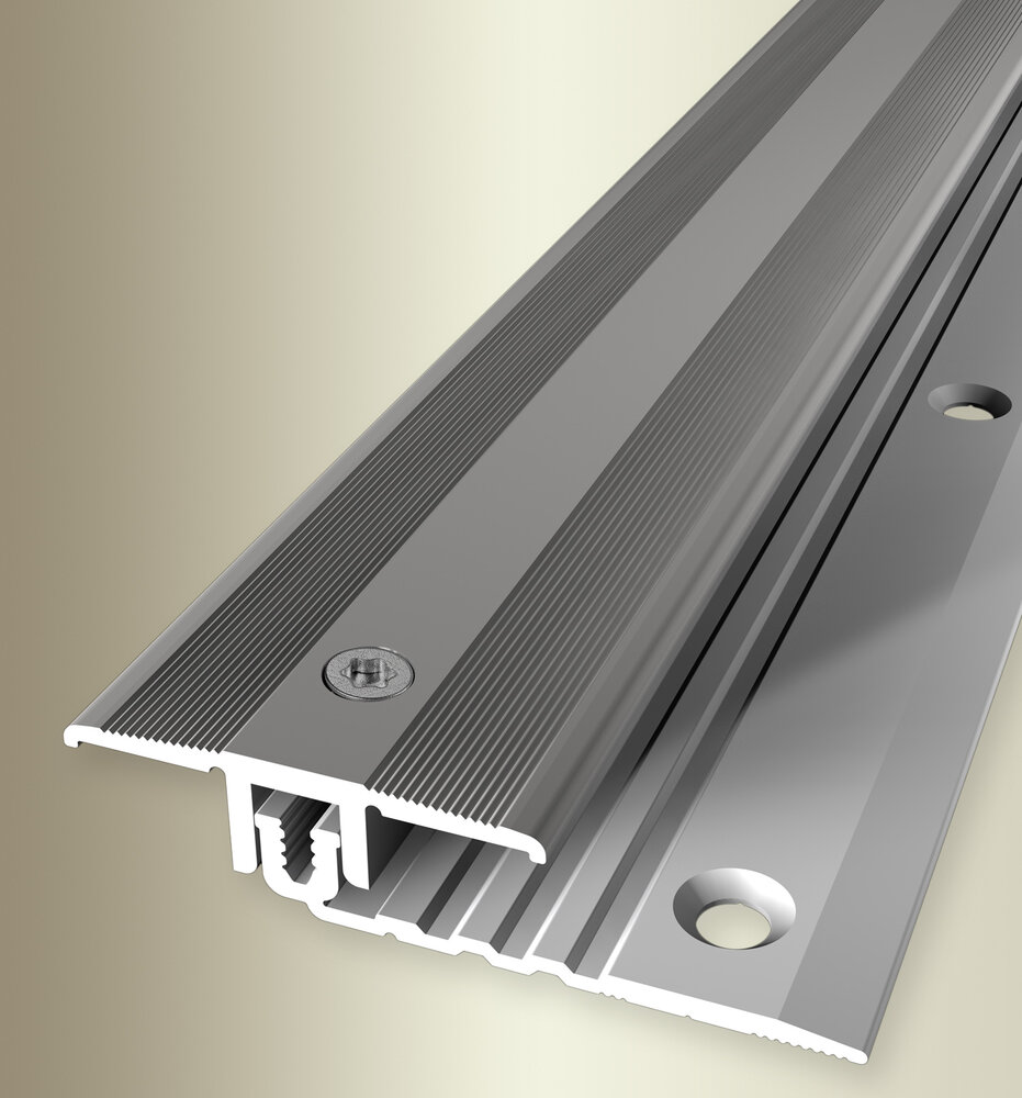 Küberit Übergangsprofil PPS®-AS Typ 388-AS, 100 cm, edelstahloptik (F2) Küberit Übergangsprofil PPS®-AS Typ 388-AS, 100 cm, edelstahloptik (F2)