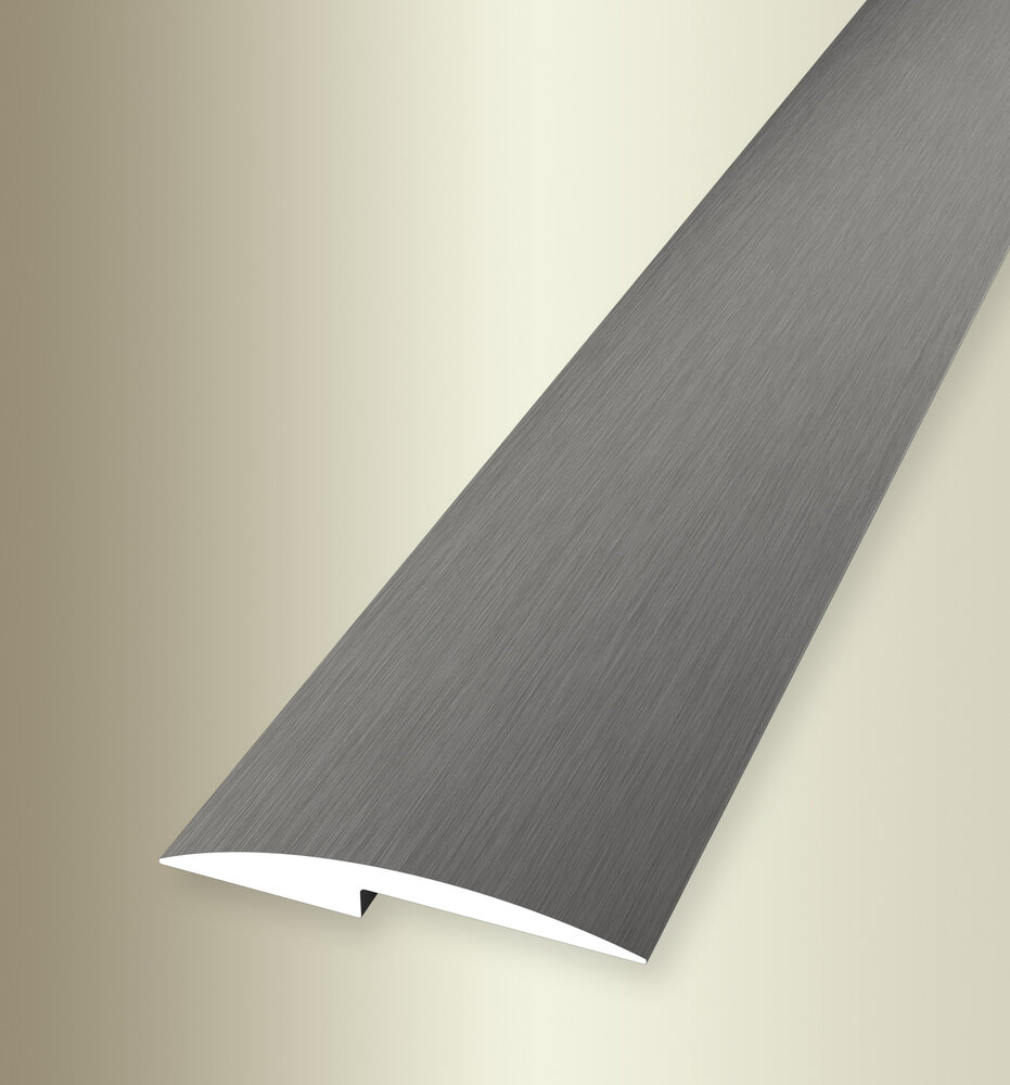 Küberit Abschlußprofil Typ 250 U - 3 mm, 500 cm, edelstahloptik f.g. (F2G)