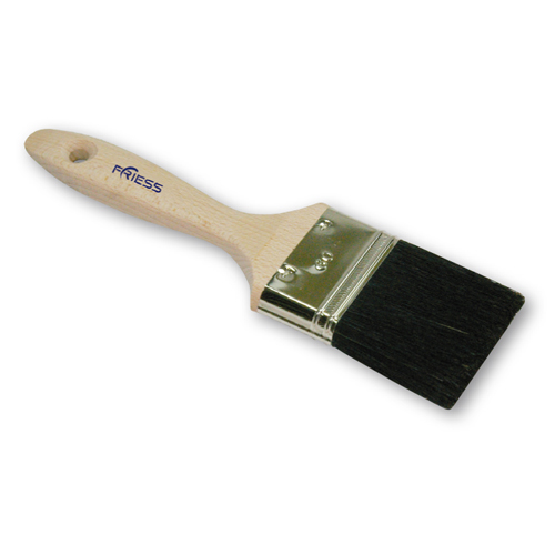FRIESS Flachpinsel Maler-Qualität schwarze Borste, 30 mm FRIESS Flachpinsel Maler-Qualität schwarze Borste, 30 mm
