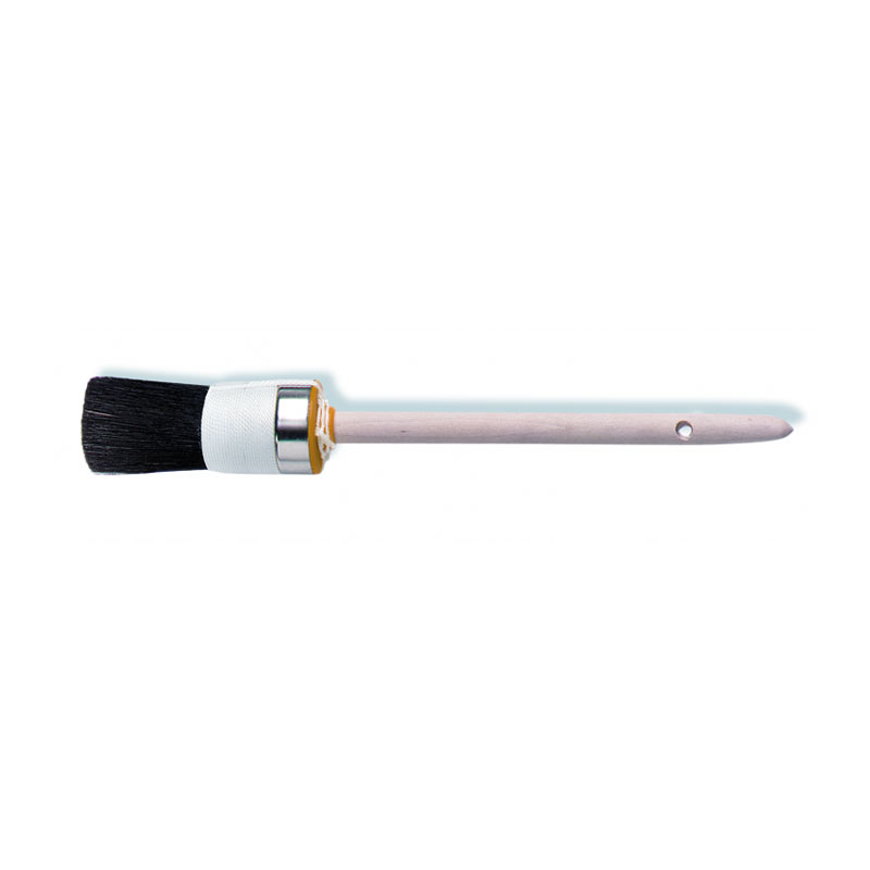Ringpinsel kx8 PBT Naturborsten-Mix schwarz, Gr.16 (55 mm), 2-facher Fadenvorband Ringpinsel kx8 PBT Naturborsten-Mix schwarz, Gr.16 (55 mm), 2-facher Fadenvorband