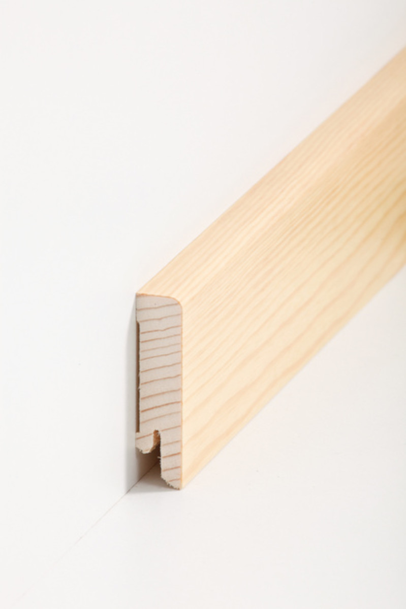 SÜDBROCK Holz-Fußleiste 16 x 60 mm, Echtholz furniert, Kiefer (03), Längen á 250 cm SÜDBROCK Holz-Fußleiste 16 x 60 mm, Echtholz furniert, Kiefer (03), Längen á 250 cm