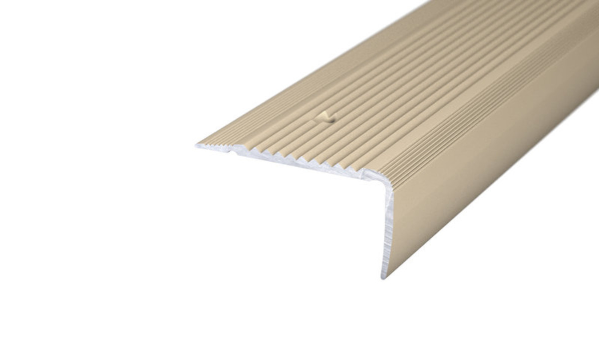 PRINZ Treppenkantenprofil Nova Nr.170, 45 x 23 mm, 500 cm, sahara PRINZ Treppenkantenprofil Nova Nr.170, 45 x 23 mm, 500 cm, sahara