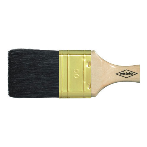 Wistoba Maler Lackierflachpinsel, schwarze Chinaborste, 12.Stärke, 30 mm Wistoba Maler Lackierflachpinsel, schwarze Chinaborste, 12.Stärke, 30 mm